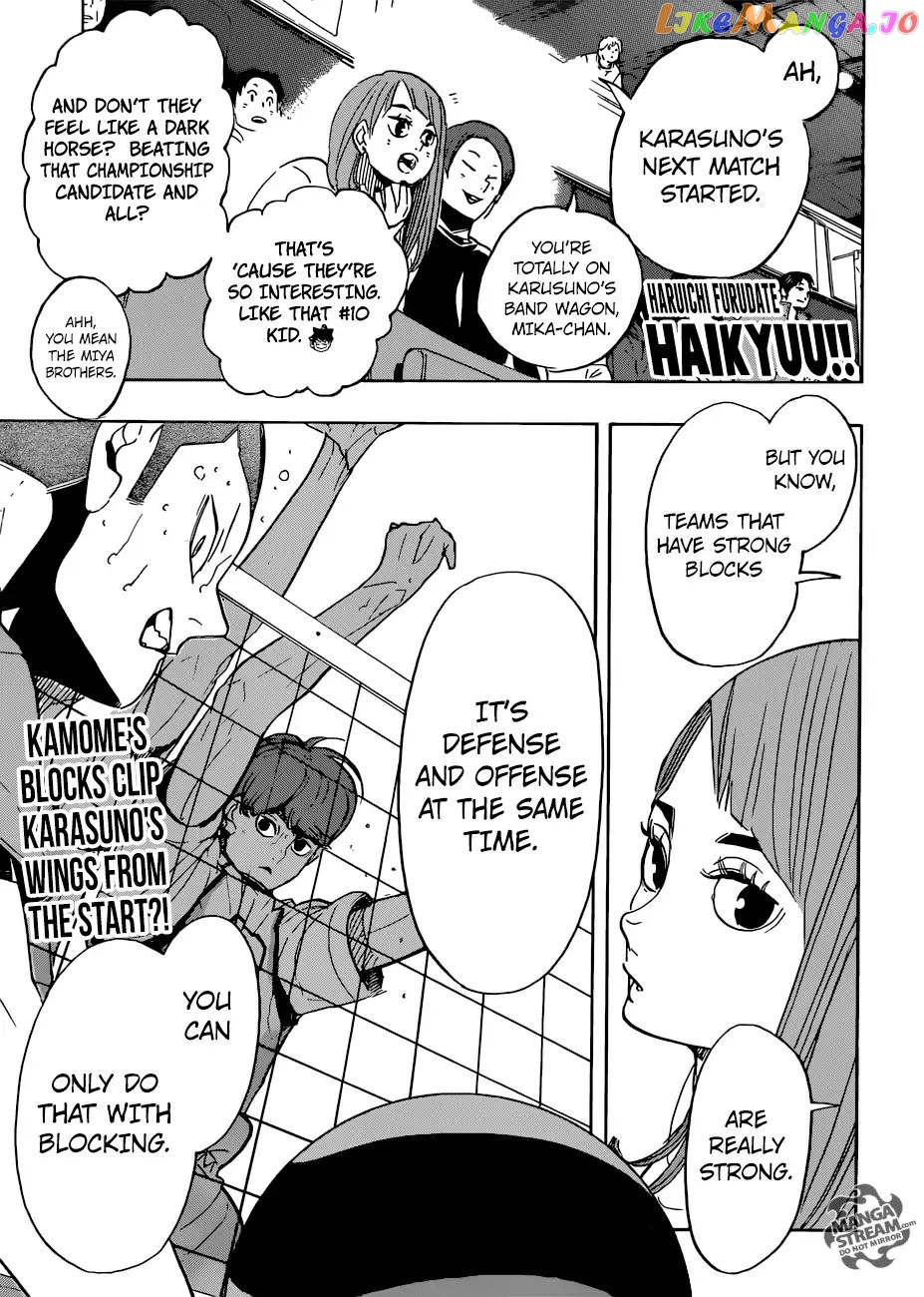 Haikyuu!!, Chapter 341 image 01